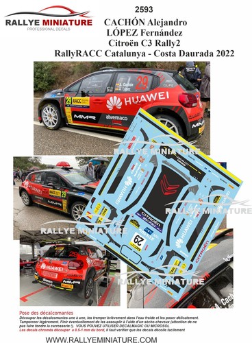 Decals ref 2593 citroen - decals,