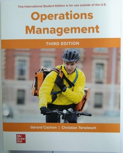 Operations management by - operations,