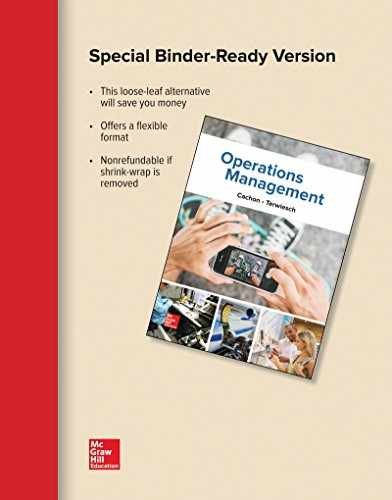 Loose leaf for operations - operations,