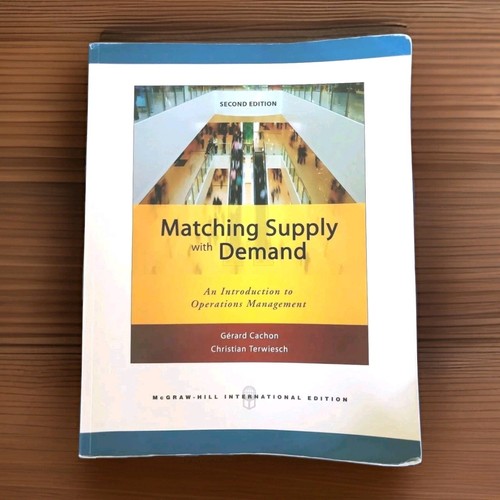 Matching supply with demand - matching,